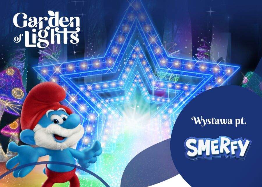 Ontdek de Wereld van de Smurfen in de Tuin van Licht in Krakau
