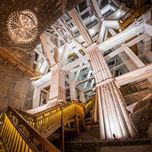 Mine de sel "Wieliczka" : billet d'entrée coupe-file - visite guidée