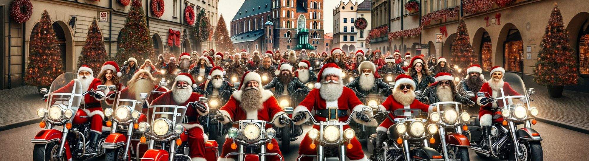 MotoSanta in Krakau: Vreugdevolle Traditie met Een Goed Doel