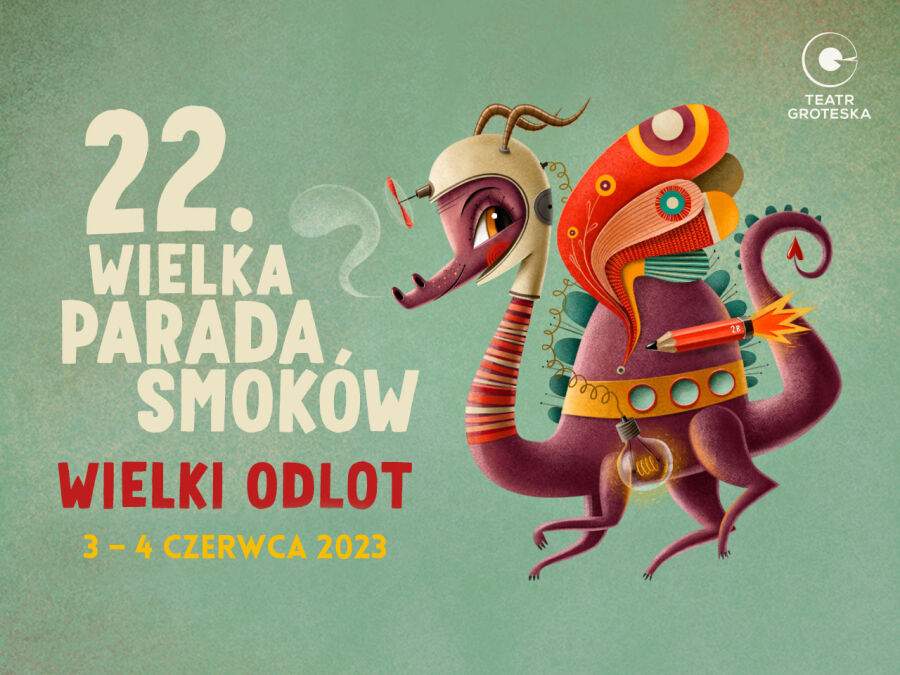 "Grote Afvaart" - 22e editie van de Grote Drakenparade in Krakau