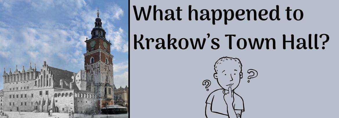 Wat is er gebeurd met het stadhuis van Krakau?